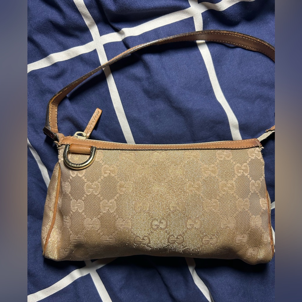 Gucci Metallic Pink Shoulder Bag